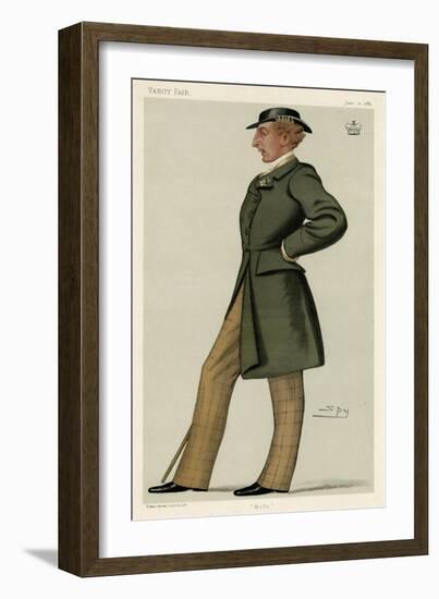 Lister Lord Ribblesdale-Leslie Ward-Framed Art Print