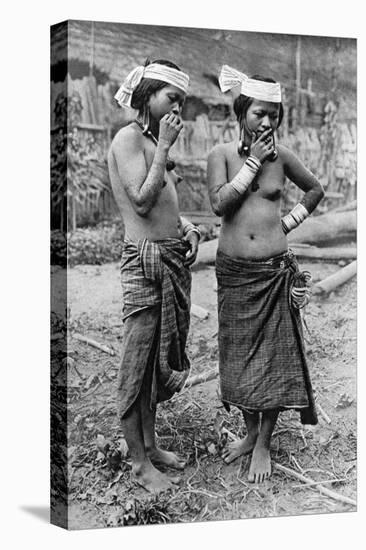 Lisum Women of Central Borneo, 1922-Charles Hose-Stretched Canvas