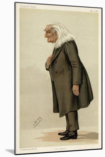 Liszt (1811-1886)-Leslie Ward-Mounted Art Print