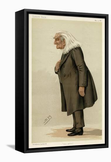 Liszt (1811-1886)-Leslie Ward-Framed Stretched Canvas