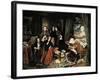 Liszt at the Piano-Josef Danhauser-Framed Art Print