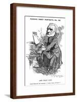 Liszt Caricature-Linley Sambourne-Framed Art Print