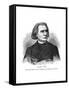 Liszt Engraving-null-Framed Stretched Canvas