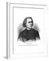 Liszt Engraving-null-Framed Giclee Print