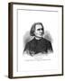 Liszt Engraving-null-Framed Giclee Print