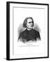 Liszt Engraving-null-Framed Giclee Print