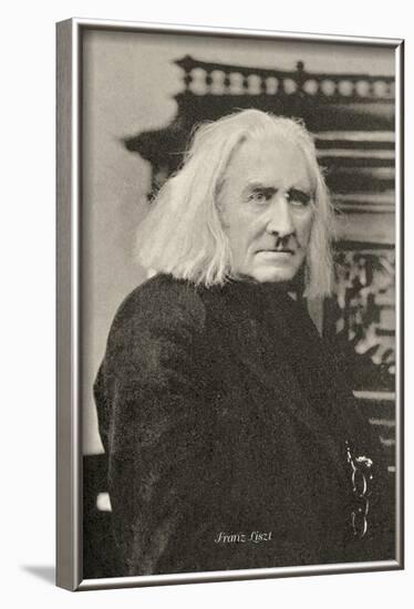 Liszt in His 75th Year-null-Framed Art Print