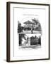 Liszt's Home at Weimar-null-Framed Giclee Print