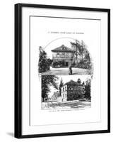 Liszt's Home at Weimar-null-Framed Giclee Print