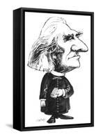 Liszt-Gary Brown-Framed Stretched Canvas