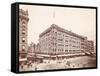 Lit Brothers, Market Street at 8th, Northeast Corner, 1898-null-Framed Stretched Canvas