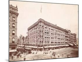 Lit Brothers, Market Street at 8th, Northeast Corner, 1898-null-Mounted Photographic Print