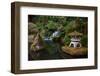 Lit Pagoda, Portland Japanese Garden, Portland, Oregon, USA, Pr-Michel Hersen-Framed Photographic Print