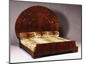 Lit Soleil Bed in Macassar Ebony, 1923-Emile Jacques Ruhlmann-Mounted Giclee Print