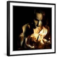 Lit-Gideon Ansell-Framed Photographic Print