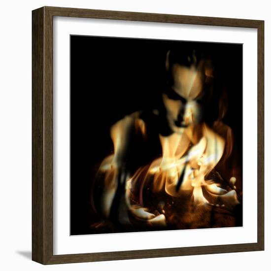 Lit-Gideon Ansell-Framed Photographic Print