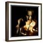 Lit-Gideon Ansell-Framed Photographic Print