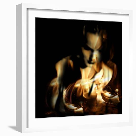 Lit-Gideon Ansell-Framed Photographic Print