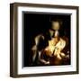 Lit-Gideon Ansell-Framed Premium Photographic Print