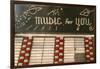 Litchfield, Illinois, USA. Route 66 Vintage Juke Box-Julien McRoberts-Framed Photographic Print