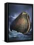 Literary Ark, Conceptual Artwork-SMETEK-Framed Stretched Canvas