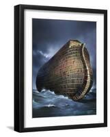 Literary Ark, Conceptual Artwork-SMETEK-Framed Photographic Print