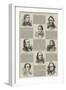 Literary Celebrities of Boston, US-null-Framed Giclee Print