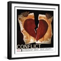 Literary Devices: Conflict-Jeanne Stevenson-Framed Art Print