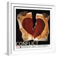 Literary Devices: Conflict-Jeanne Stevenson-Framed Art Print