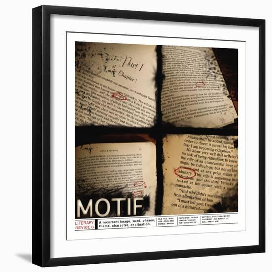 Literary Devices: Motif-Jeanne Stevenson-Framed Art Print