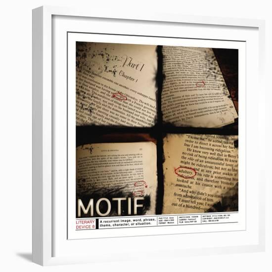 Literary Devices: Motif-Jeanne Stevenson-Framed Art Print