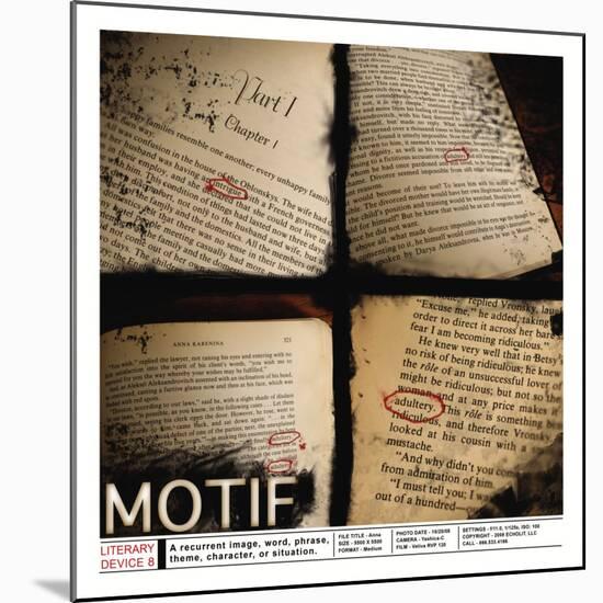 Literary Devices: Motif-Jeanne Stevenson-Mounted Art Print