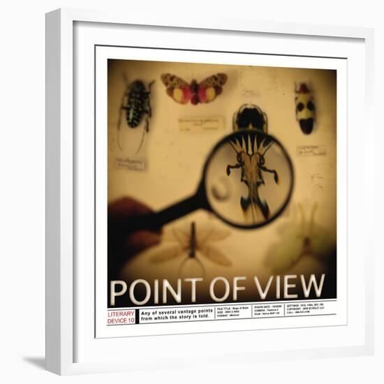 Literary Devices: Point of View-Jeanne Stevenson-Framed Art Print