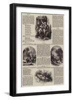 Literary Illustrations-null-Framed Giclee Print