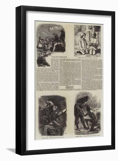 Literary Illustrations-James Dawson Watson-Framed Giclee Print