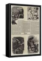 Literary Illustrations-James Dawson Watson-Framed Stretched Canvas