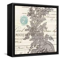 Literary Lace 3-Z Studio-Framed Stretched Canvas