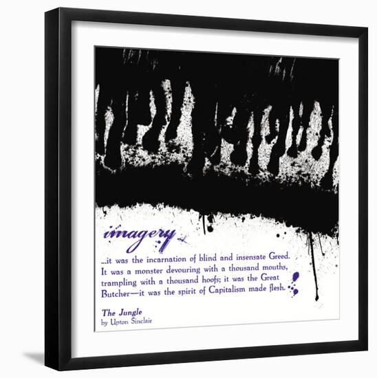 Literary Techniques: Imagery-Jeanne Stevenson-Framed Art Print