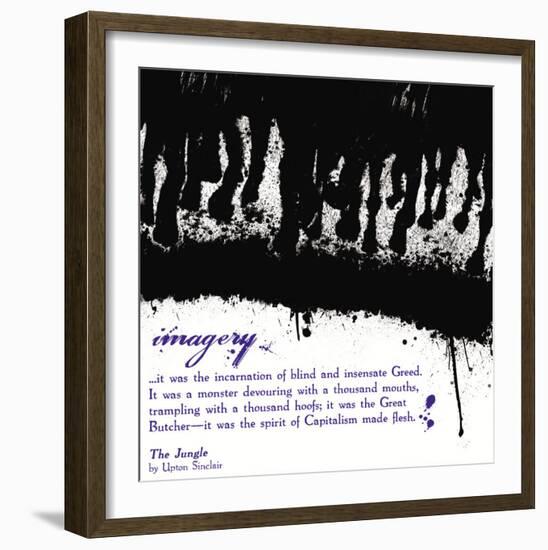 Literary Techniques: Imagery-Jeanne Stevenson-Framed Art Print