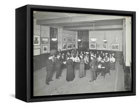 Literature Class, Blackheath Road Evening Institute, London, 1908-null-Framed Stretched Canvas