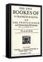 Literature: Frontispice of Francis Bacon's Book “The Proficience and Advancement of Learning”””. Fi-null-Framed Stretched Canvas
