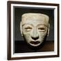 Lithic Mask from Teotihuacan-null-Framed Photographic Print