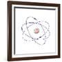 Lithium, Atomic Model-Friedrich Saurer-Framed Photographic Print