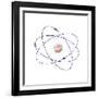 Lithium, Atomic Model-Friedrich Saurer-Framed Photographic Print