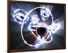 Lithium Atoms, Computer Artwork-PASIEKA-Framed Photographic Print