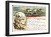 Litho Hamburg, Dampfer Cobra, U Boot, Kriegschiffe-null-Framed Giclee Print