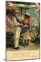 Litho Soldatenliebe IV, Braunes Mädchen, Kriegsschiff-null-Mounted Giclee Print