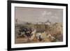 Lithograph from 'The Holy Land, Syria, Idumea, Arabia, Egypt and Nubia'-David Roberts-Framed Giclee Print