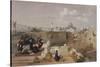 Lithograph from 'The Holy Land, Syria, Idumea, Arabia, Egypt and Nubia'-David Roberts-Stretched Canvas