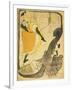 Lithograph Jane Avril, 1893-Henri de Toulouse-Lautrec-Framed Giclee Print